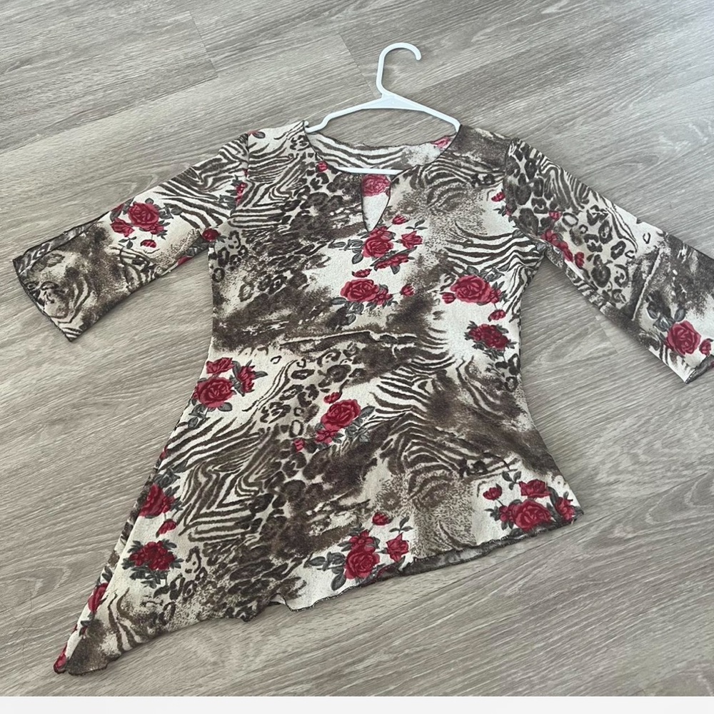 Y2K asymmetrical top size L